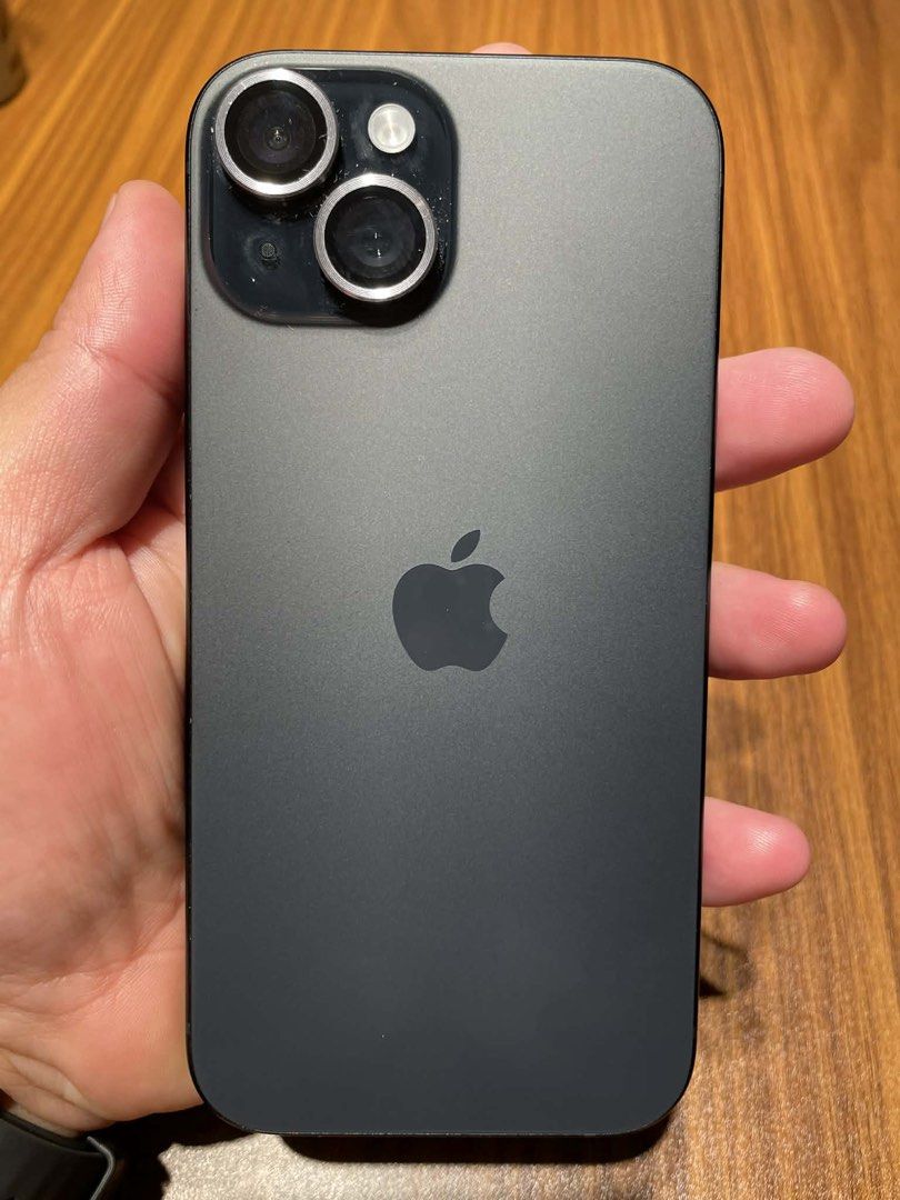 iPhone 15 (1st Owner) (Category: iPhone 15 Series) located in Paranaque City. Submitted by raffyfuster (Listing ID 1439429818, Image 2). Description: For sale: iPhone 15 128 GB Black In Pristine Condition - 1st Owner, bought it at PowerMac Greenbelt (Local unit) - Comes with it's ORIGINAL box and charging / data cable - Never been opened nor repaired (all original) - NTC Approved - Good as Brandew - All working, no any issue - Used it as a backup
