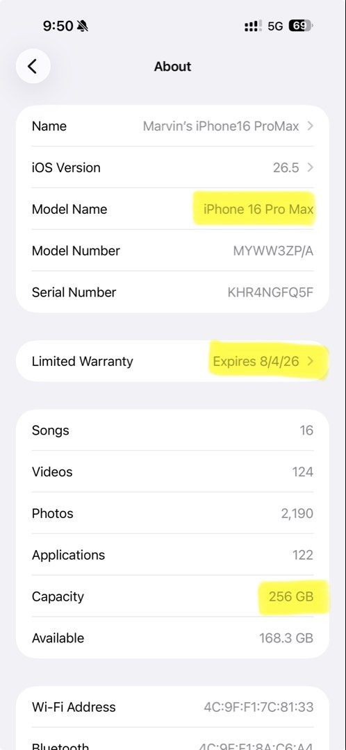 iPhone 16 Pro Max (Category: iPhone 16 Series) located in Cebu City. Submitted by will.jum (Listing ID 1439476668, Image 1). Description: Globe Locked, 10 months old With Box and receipt With screw protector, camera lens protectors.