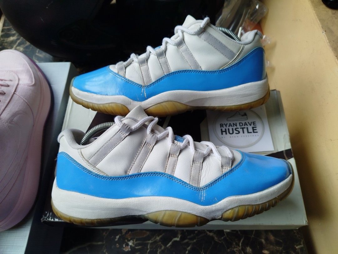 Jordan 11 Retro Low UNC 2017 (Category: Sneakers) located in Quezon City. Submitted by ryandavehustle (Listing ID 1439521662, Image 1). Description: Wts/Wtt 1,500 Pesos Firm! No Last price inquiries pls J11 Retro Low UNC 2017 Size 10.5 / No Box Beaters Condition Meetup: Novaliches QC, Sm North Edsa, Sm Fairview Can do shipping nationwide IG and FB: Ryan Dave Hustle.