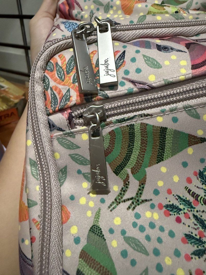 JuJuBe Zealous Backpack - Wild Life (Category: Diaper Bags & Wetbags) located in Davao. Submitted by lindsaygailg01 (Listing ID 1439537887, Image 3). Description: with unused changing pad.