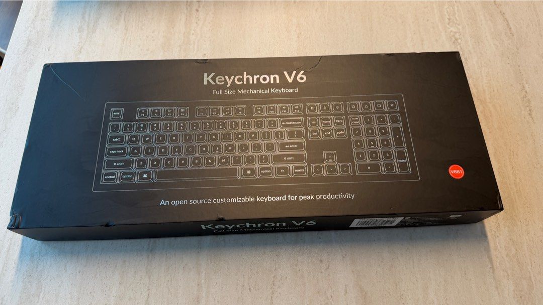 Keychron V6 Full Size Mechanical Keyboard461993550230988800
