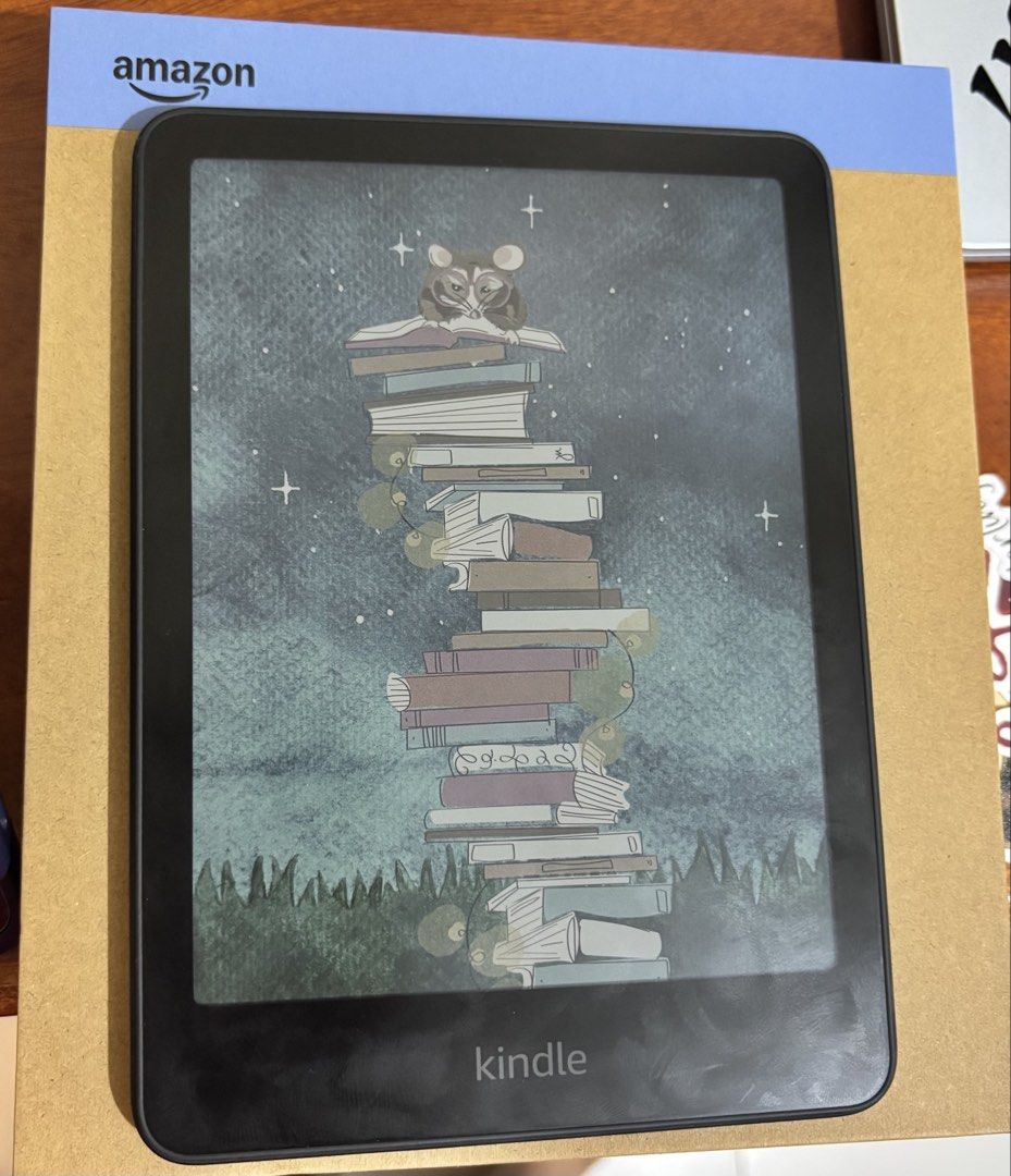 Kindle Colorsoft 16GB 2025 (Category: E-Readers) located in Vigan. Submitted by lylulu (Listing ID 1439558688, Image 1). Description: - Kindle Colorsoft (2025) - 16 GB - Includes the original box and unused charging cable. I'll also include a matte screen protector as a freebie - Condition: Lightly used, sobrang kinis - Issues: Faint vertical line on the right side of the screen (see 2nd to 5th pics). It's not too noticeable, to be honest. Aside 