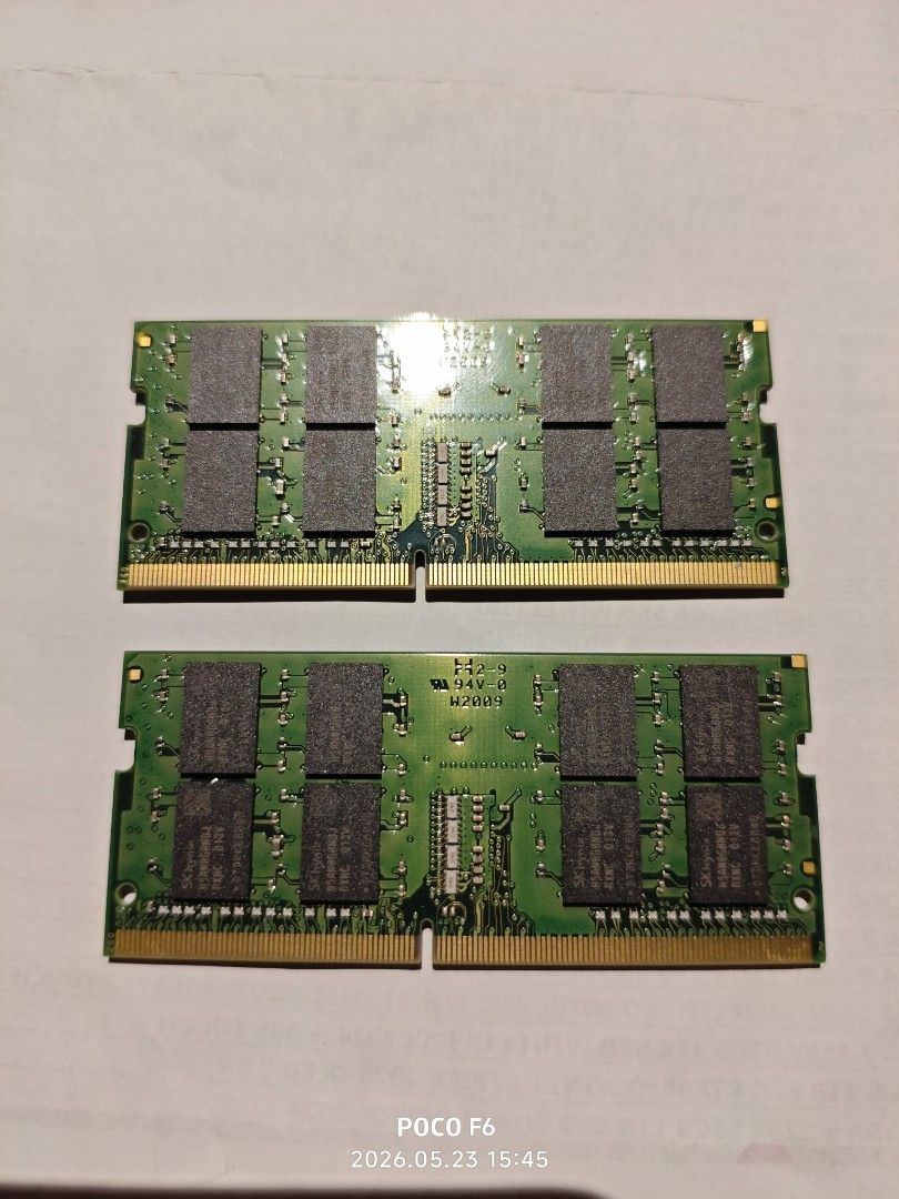 Kingston KVR32S22D8/16 16GB RAM (Category: Computer Parts) located in Taguig. Submitted by eisen_ron (Listing ID 1439497577, Image 3). Description: For SALE! Kingston 16GB RAM 3200mhz for Laptop P7,000 (2 pcs na) Good condition Bought for 10k+ MOP: Gcash Location: Taguig City PM me for faster transactions. Thank you..