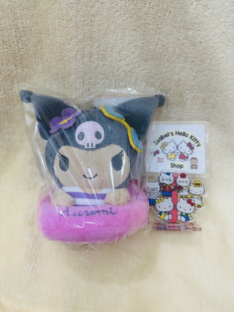 Kuromi Plush Toy TAN RARE (Category: Plushies & Soft Toys) located in Angeles City. Submitted by IsaCRSL (Listing ID 1439453440, Image 1). Description: - Brand new Kuromi plush toy - Still in original packaging 100% from Japan and very rare because this is tan! May floater pa so cute.