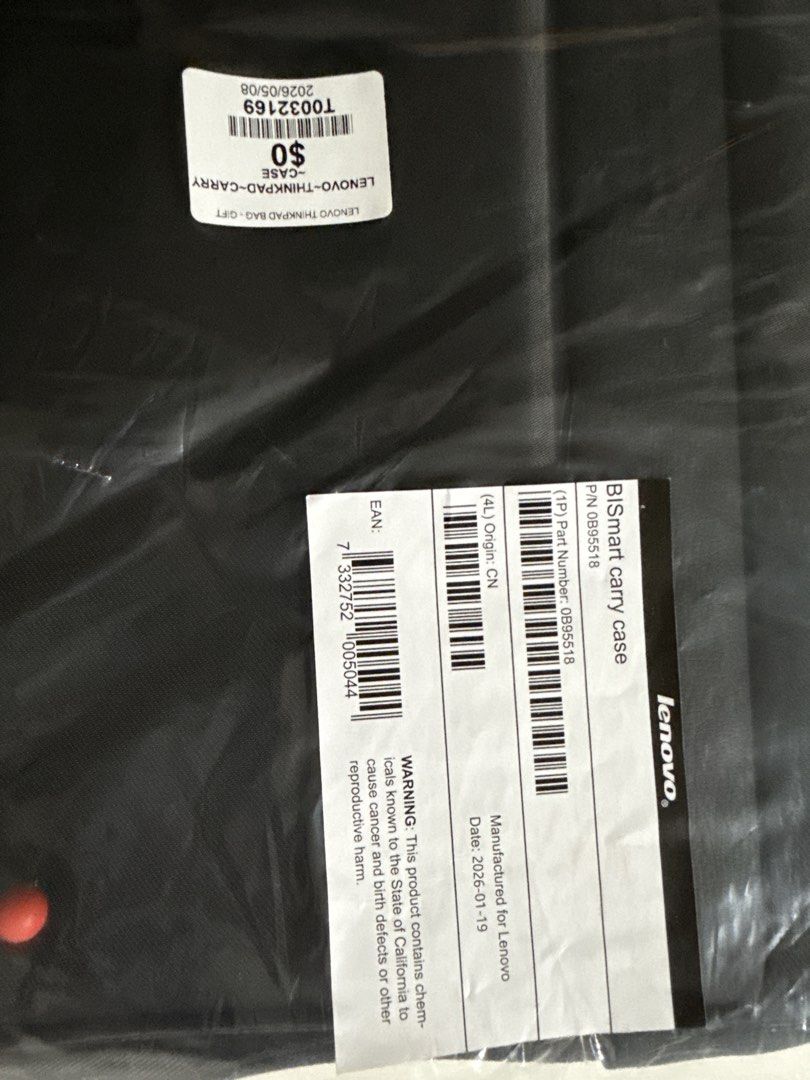 Lenovo Thinkpad Carry Case - Brand New462465678715791361