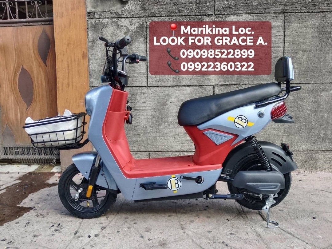 LEXIE MINI MOTOR TYPE 2WHEELS E-BIKE (Category: Bicycles) located in Antipolo. Submitted by mgrace0920 (Listing ID 1439513824, Image 1). Description: RESTOCKED‼️😍🤩 FAST MOVING LANG TO DAHIL PERFECT PANG 2SEATERS NA AT HINDI NA MAHIHIRAPAN SUMAKAY YUNG ANGKAS MO 😁😊 NAKA 500WATTS NA DIN YARNNN 😱 👉LEXIE MINI MOTOR TYPE 2WHEELS E-BIKE ▪️500Watts Motor 48V12AH▪️14,*99👌 48V20AH▪️16,*99👌 AVAILABLE COLORS 🛵Black 🛵White 🛵Red 🛵Skyblue 🛵Gray ✅F