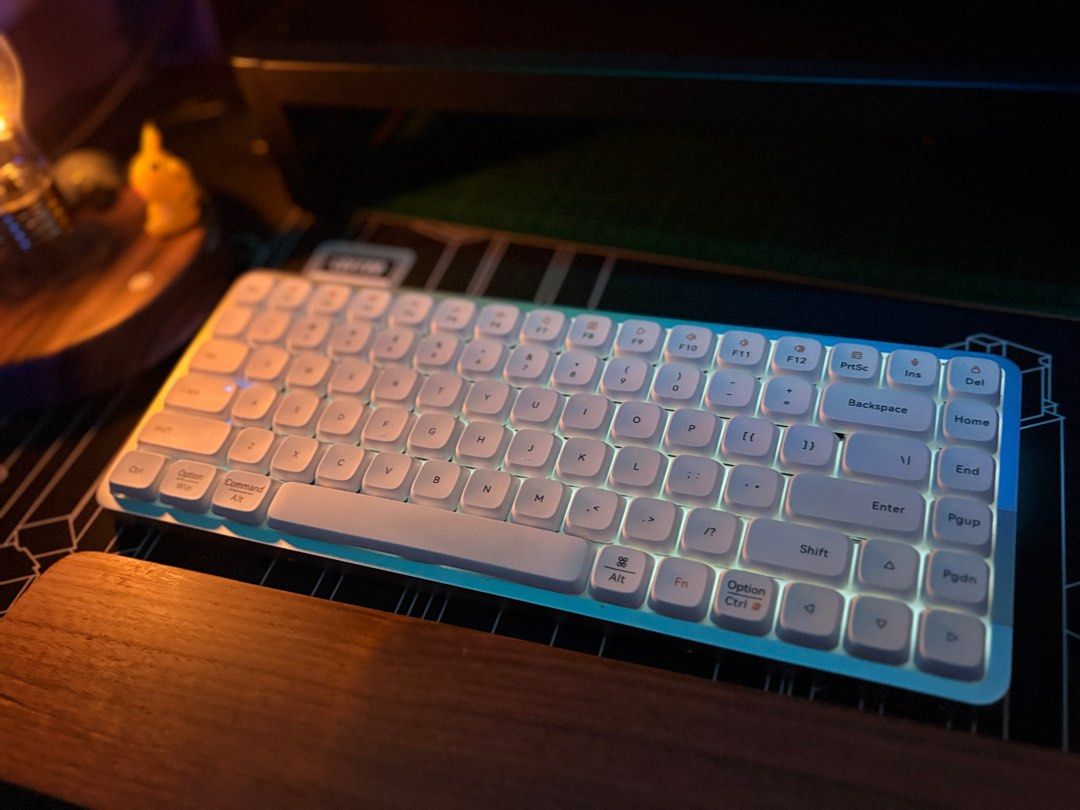 Lofree Flow 84 (White / Ghost Linear) - Like New, Complete Set (Category: Computer Keyboard) located in San Pedro. Submitted by mycahangela (Listing ID 1439512715, Image 1). Description: Selling my Lofree Flow84 in White with Ghost Linear switches. Only lightly used for testing and still in excellent condition. Comes complete with all original packaging/accessories (RFS: Already using another keyboard as my daily driver.) Typing feel is super smo