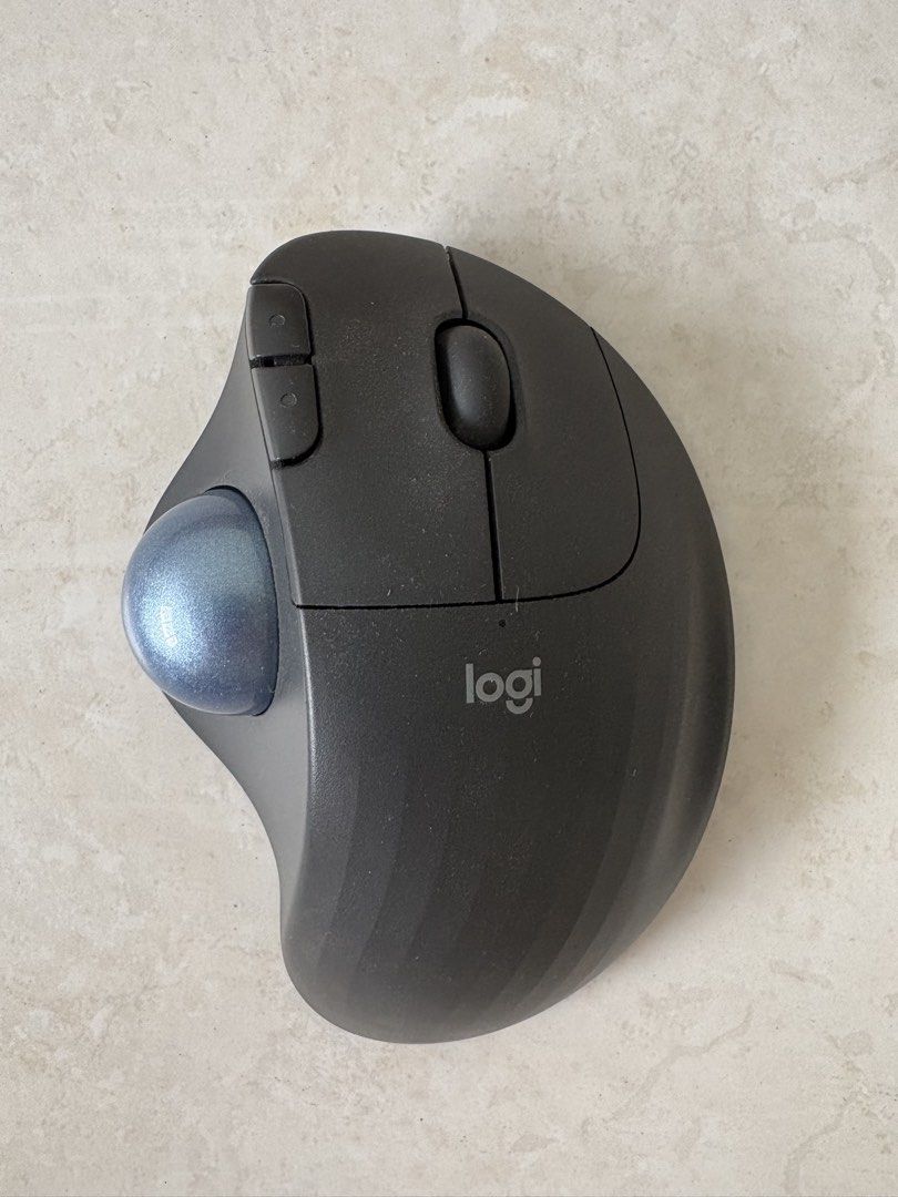 Logitech Ergo M575 Wireless Trackball Mouse - Black461995447378268161