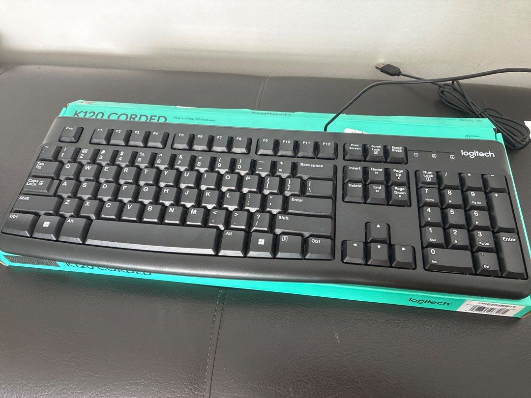Logitech K120 Wired Keyboard - Brand New461890747096125440