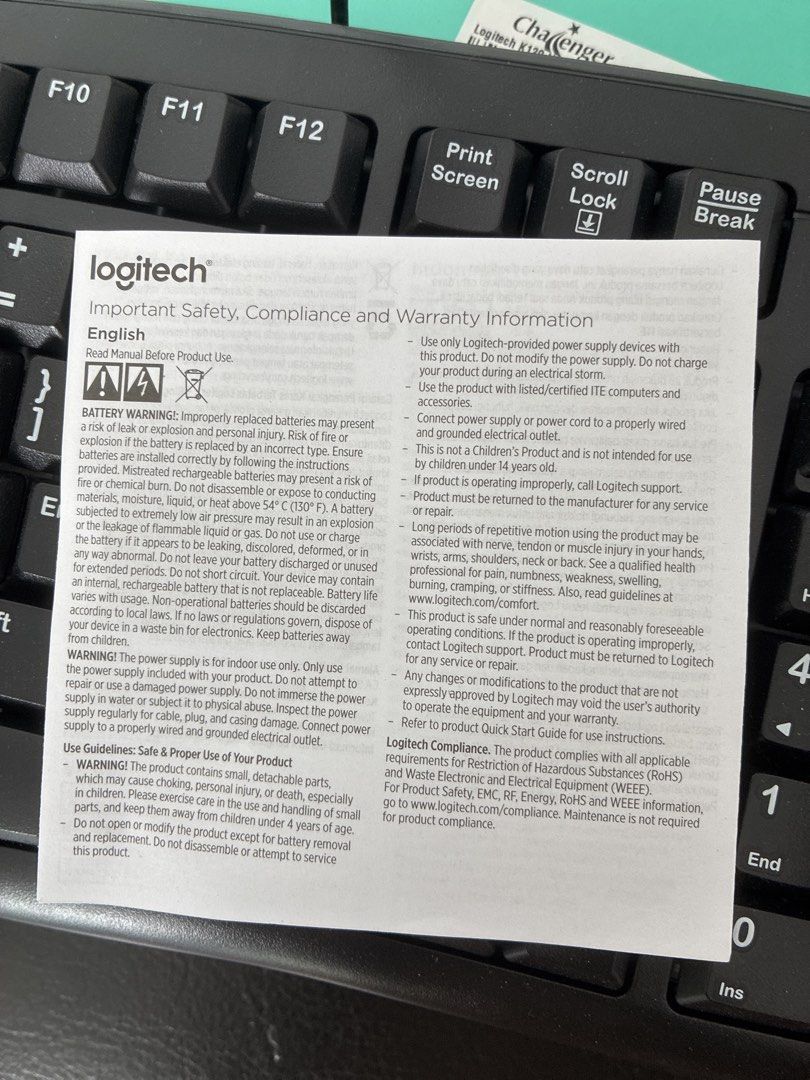 Logitech K120 Wired Keyboard - Brand New461890747096125441