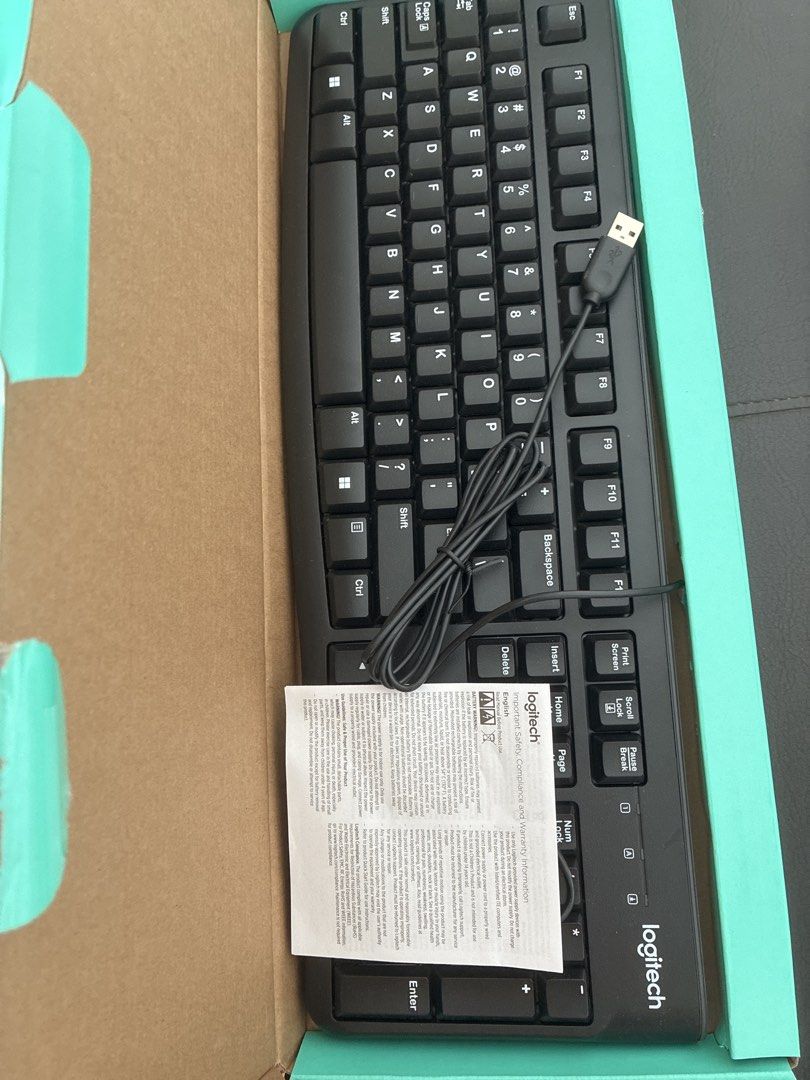 Logitech K120 Wired Keyboard - Brand New461890747096125442
