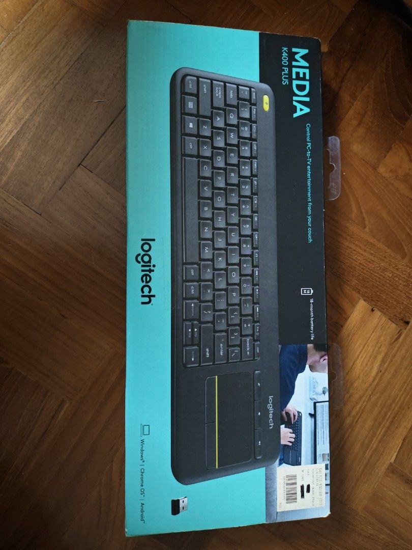 Logitech K400 Plus Wireless Touch Keyboard462122348520427521