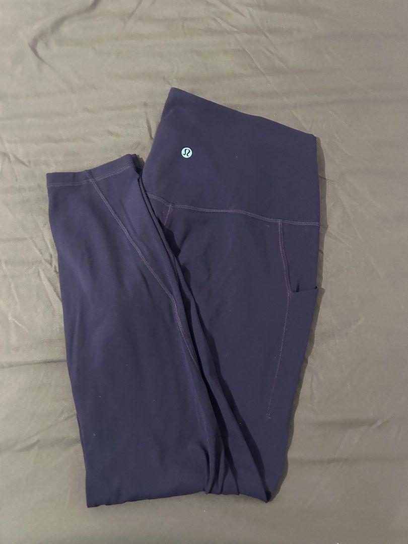 Lululemon Align High-Rise Leggings Size 10 (Category: Activewear) located in Pulilan. Submitted by yaokow_ (Listing ID 1439440325, Image 2). Description: maroon or plum color used once only bought in canada rfs: need funds ❌ define jacket - SOLD .