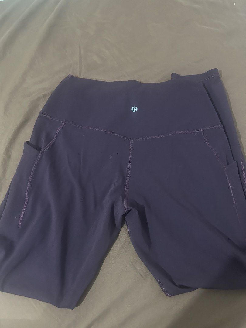 Lululemon Align High-Rise Leggings Size 10 (Category: Activewear) located in Pulilan. Submitted by yaokow_ (Listing ID 1439440325, Image 3). Description: maroon or plum color used once only bought in canada rfs: need funds ❌ define jacket - SOLD .