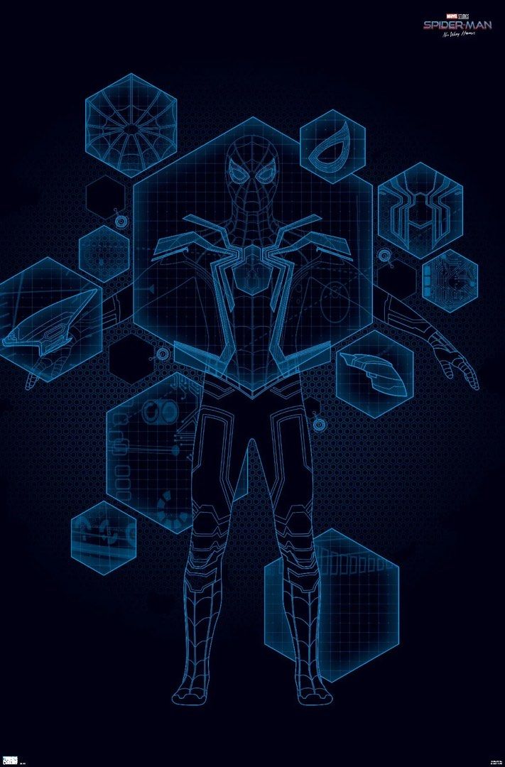 Marvel Spider-Man: No Way Home - Tech Wall Poster (Category: Western Merchandise) located in Quezon City. Submitted by shopgood_mnl (Listing ID 1439552964, Image 1). Description: .