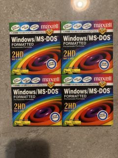 Maxell Windows/MS-DOS 1.44MB Floppy Disks466831695288084480