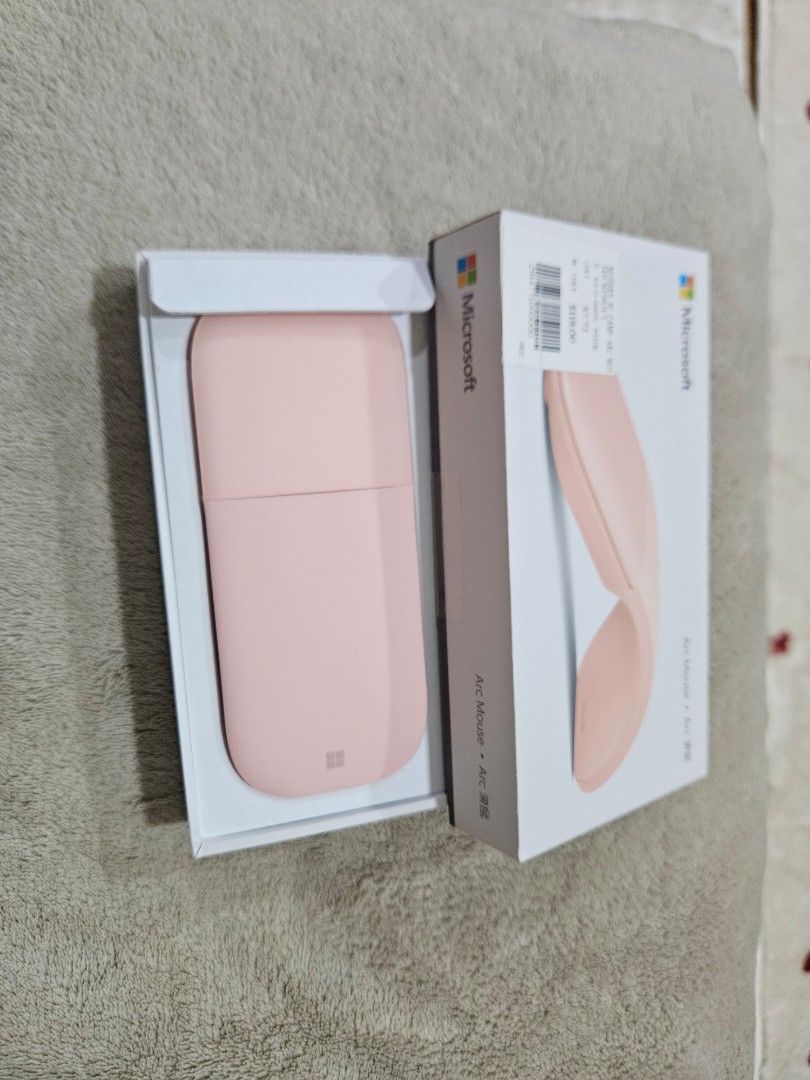 Microsoft Arc Mouse - Blush Pink - Brand New462358789993287681