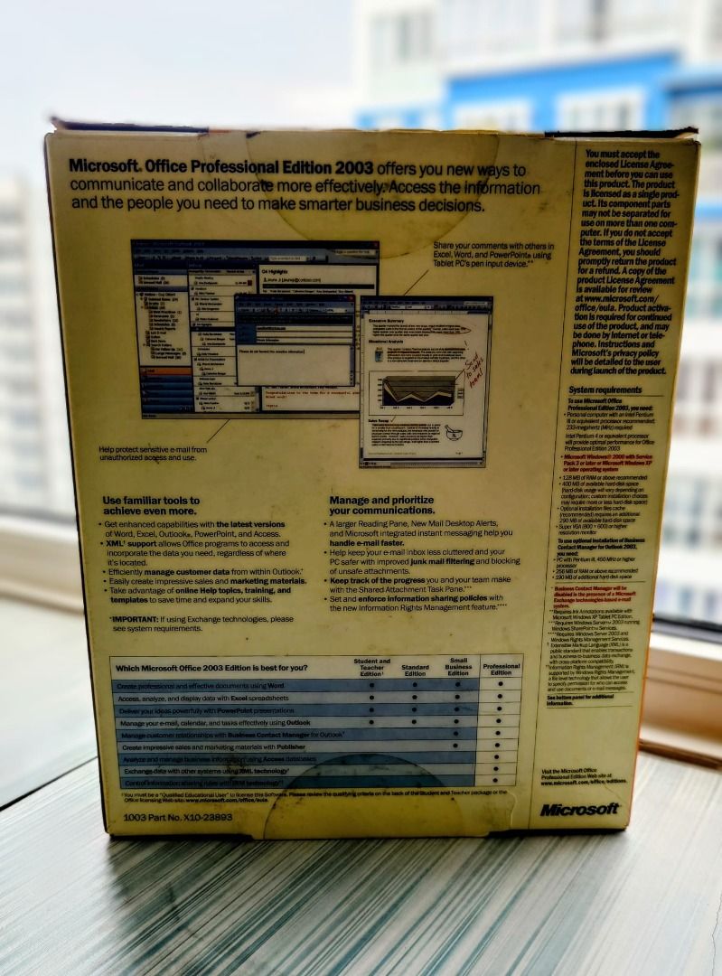 Microsoft Office Professional Edition 2003 - For collection462131712335564801