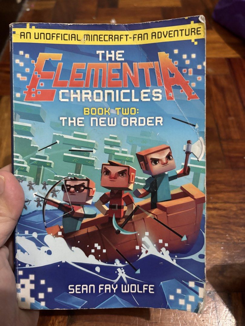Minecraft book (Category: Children's Books) located in Manila. Submitted by vintageaccessories (Listing ID 1439598549, Image 1). Description: .