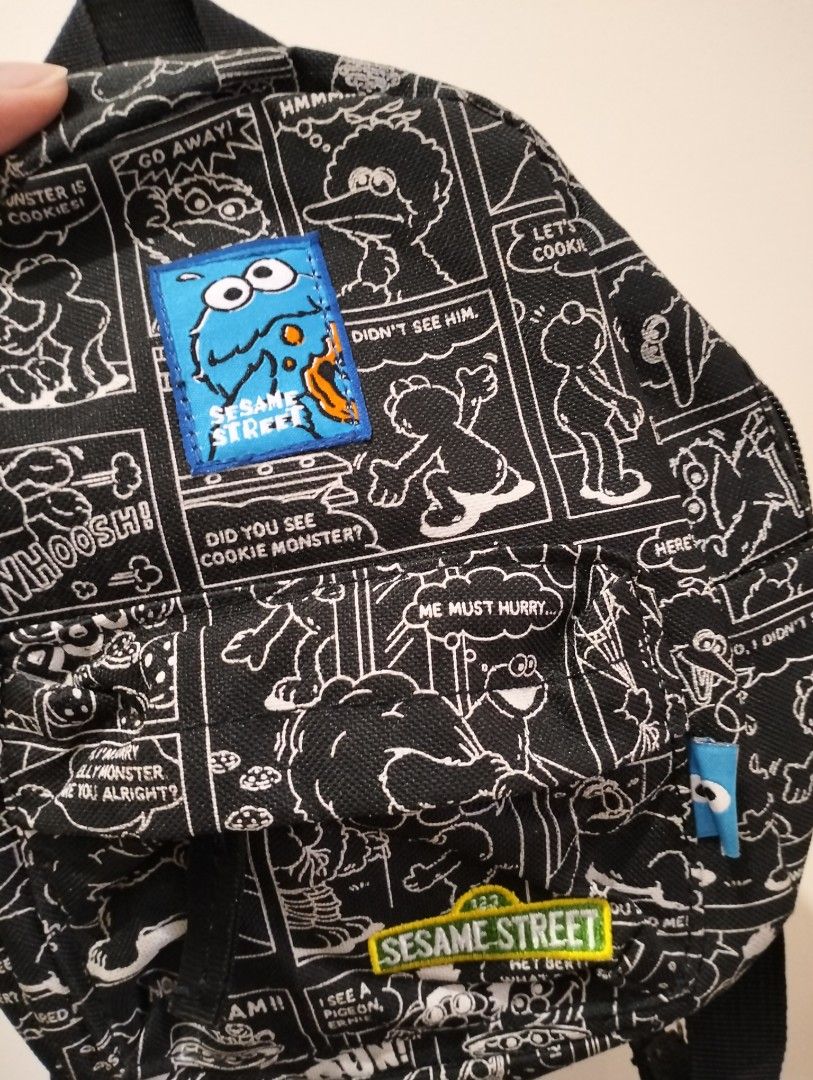 Miniso Sesame Street Kid's Backpack (Category: Babies & Kids Fashion) located in Baguio. Submitted by toys_of_yesteryear (Listing ID 1439561999, Image 3). Description: FB-page: Follow me on Toys of Yesteryear 2600 for more items! 📌loc. Baguio ------------------------- Send price offer only when you are SURE to buy. I will not entertain Lowballers or barat offer " If your offer is accepted, please ensure you follow through prompt updates rather t