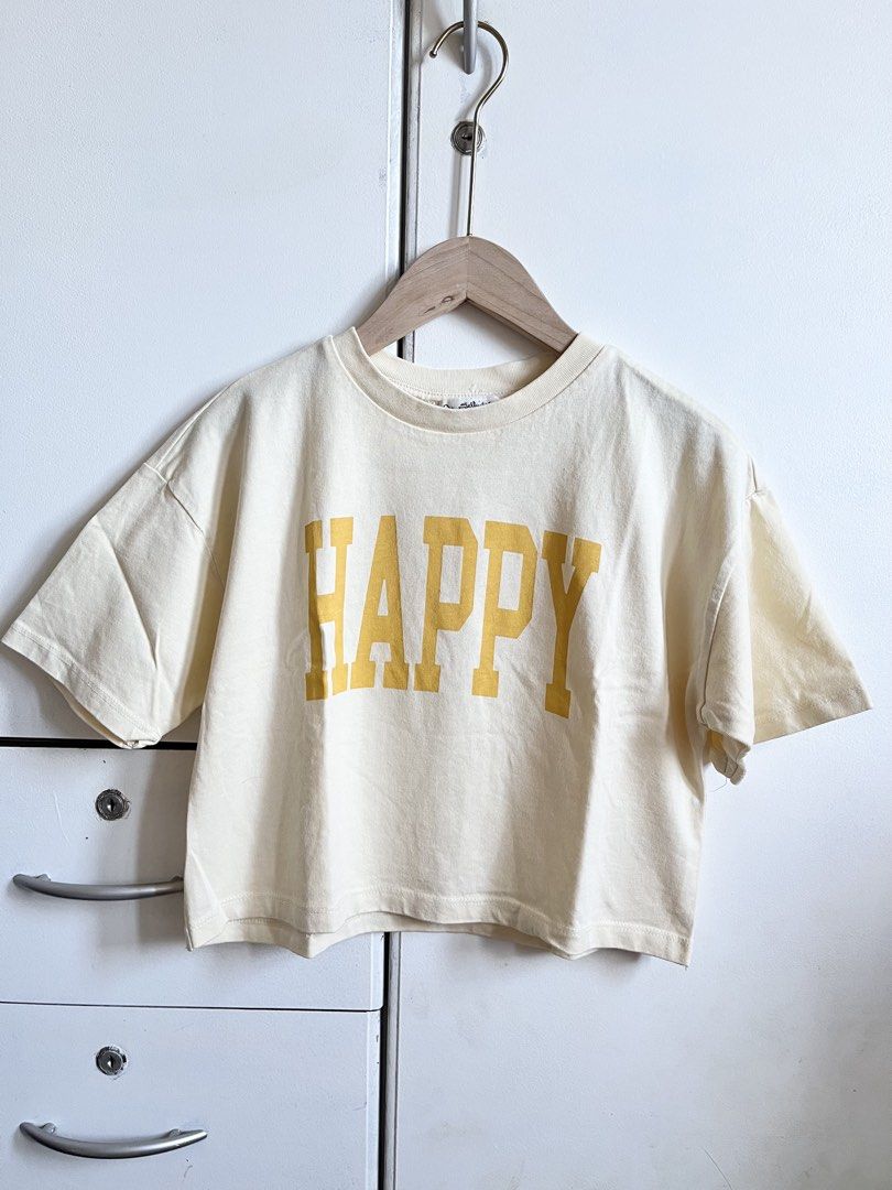 Miss Selfridge Happy Crop Top (Category: Shirts) located in Mandaluyong City. Submitted by lovedbykatc (Listing ID 1439574454, Image 1). Description: .