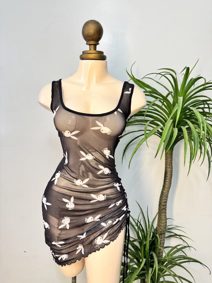 Missguided x Playboy mesh mini dress (Category: Dresses) located in Mexico. Submitted by dresscodeph2026 (Listing ID 1439430239, Image 1). Description: .