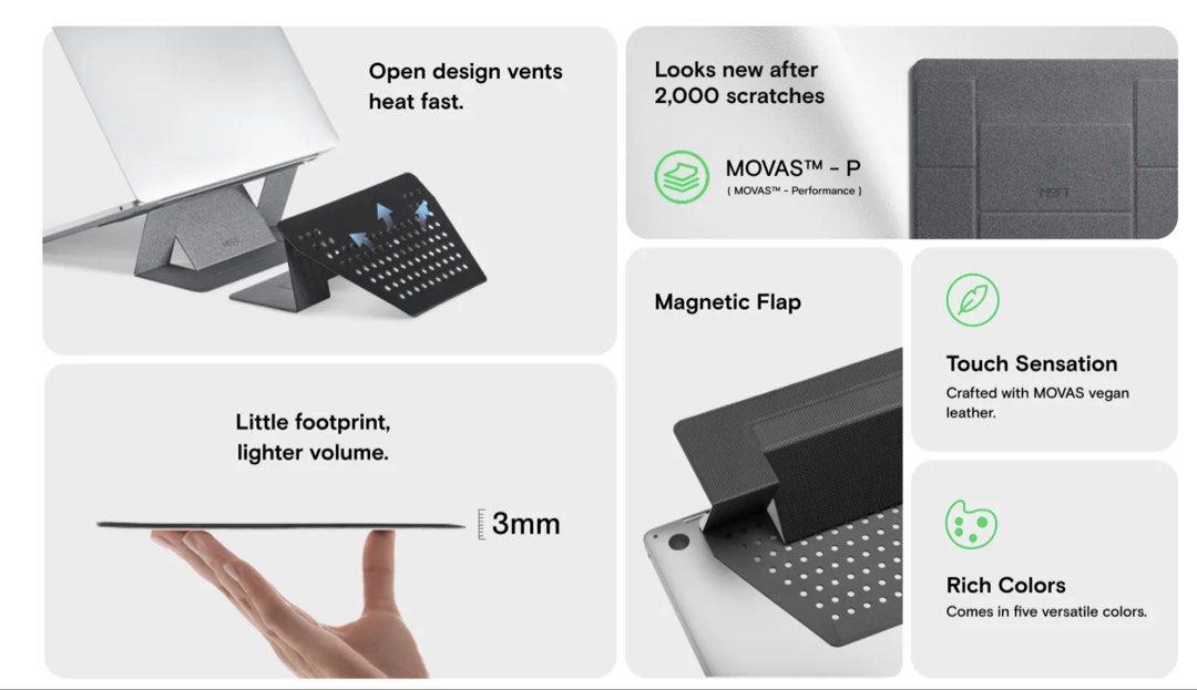 MOFT Adhesive Laptop Stand462127971551170563