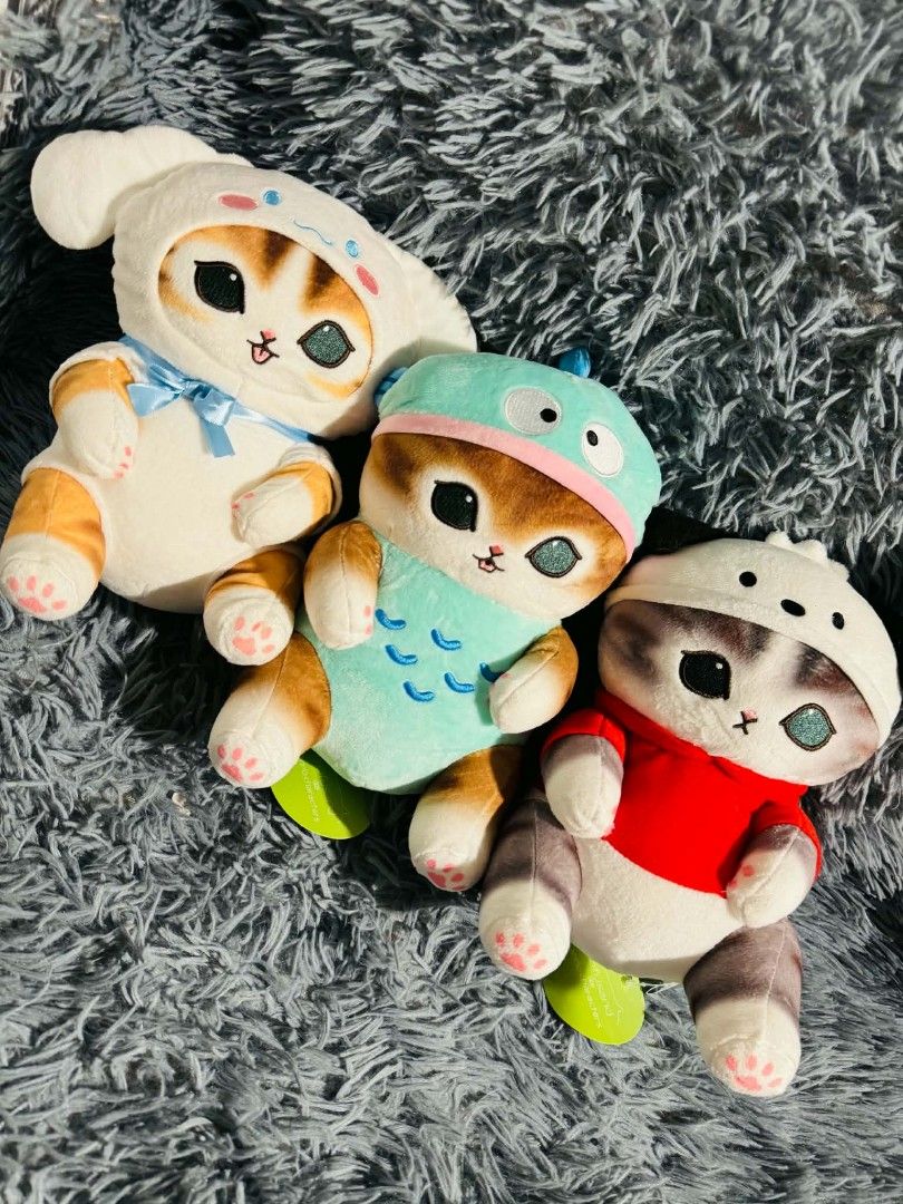 Mofusand (Category: Toys & Games) located in Pasig City. Submitted by fiaxplushies (Listing ID 1439436848, Image 3). Description: Mofusand Plushies🐱 J&T shipping - EVERY TUESDAY ONLY🙅‍♀️ MINE NOW PAY NOW! PAYO ONLY FIRST TO PAY GETS THE ITEM🫶🏻 (no payment considered as available) ❌No reservation ❌No lowballers, No last price, No discount (Fixed price napo) 📦Starting ₱65 SF / Lalamove 📍Taytay greenwoods Before you mine please read t&c / shop