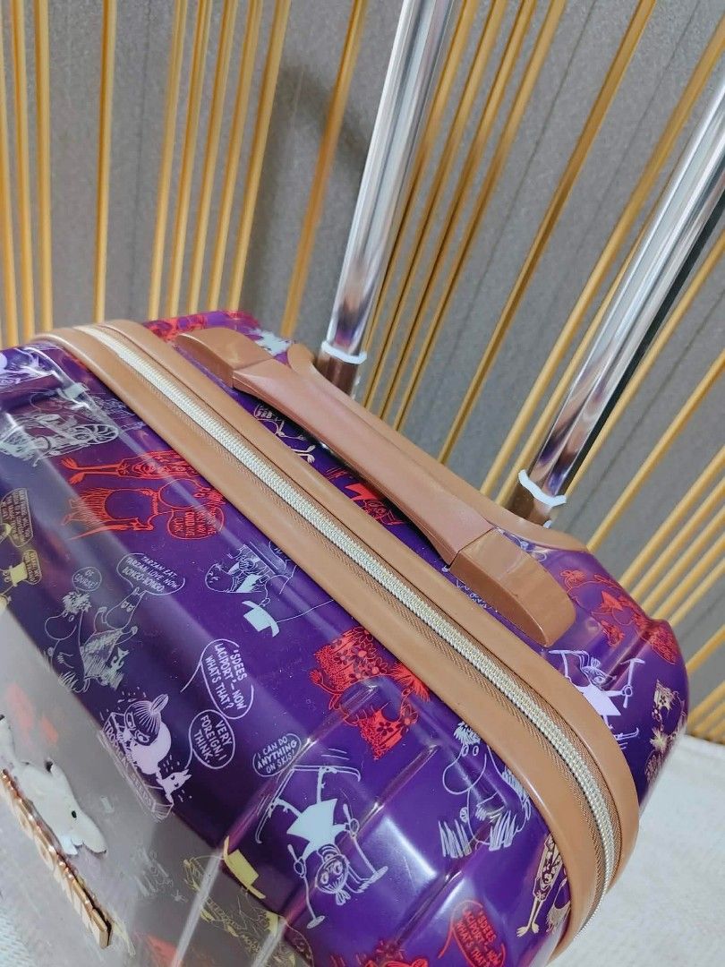 📍MOOMIN JAPAN CHARACTER SPINNER📍 (Category: Luggage) located in Valenzuela. Submitted by se_japansurplus (Listing ID 1439586583, Image 3). Description: 📍MOOMIN JAPAN CHARACTER SPINNER📍 ⚡⚡SALE 3,700 ONLY ⚡⚡ Imported from japan Carry on,cabin,small Size ✨ Polycarbonate hard case ✨Security Coded lock tsa approved ✨Top Carrier Handle ✨Smooth and Silent 360 Rotation wheels ✨Wide space Suitcase With Support Strap ✨ Lightweight NO ISSUE‼️ VERY GOOD 