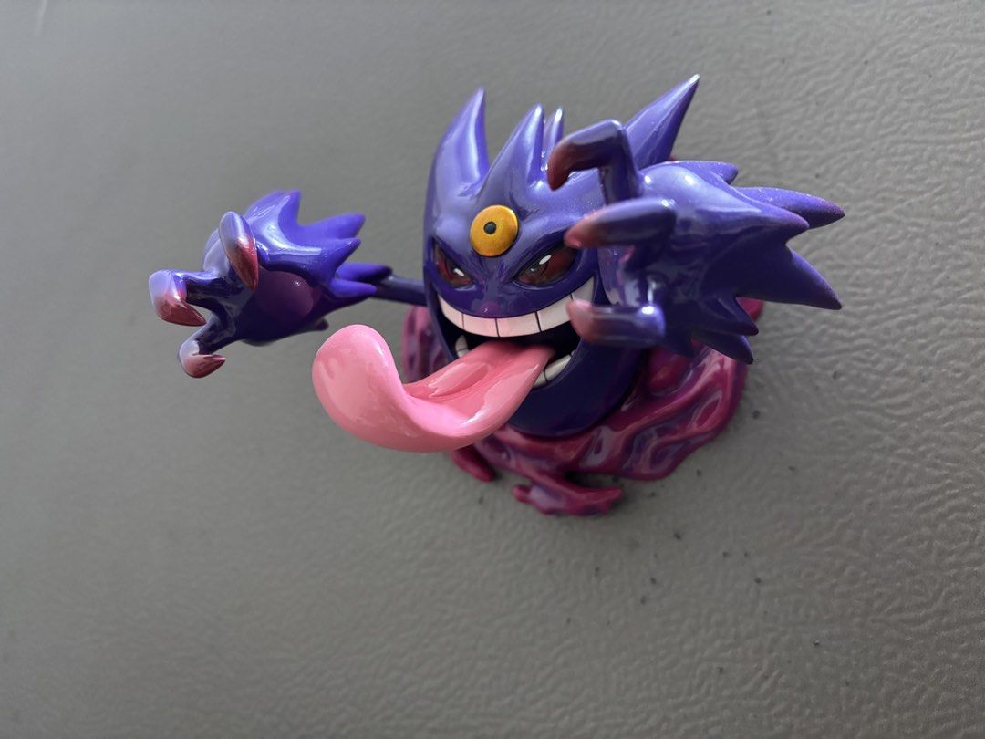 MWW Studio Gengar Figurine (Category: Figurines & Statues) located in Manila. Submitted by jaekos (Listing ID 1439567072, Image 3). Description: MWW Studio Mega Gengar 👻💜 • Genuine private studio figure• 1/20 scale• Magnetic figure ✨• Opened for inspection only• Never displayed/used afterwards• Kept in excellent condition Perfect for Mega Gengar collectors and resin figure enthusiasts~ Shipping fee to be shouldered by buyer. 🙏🏼 MOP: Gcash, Ma