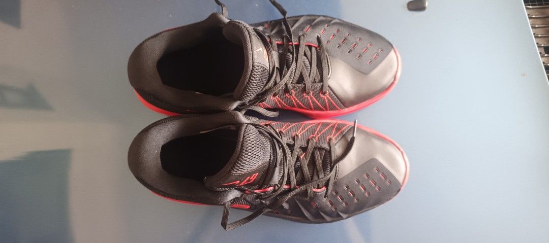 Original Nike GT Cut Academy 2 w/ box (Category: Sneakers) located in Rizal. Submitted by jdn0928 (Listing ID 1439476852, Image 2). Description: - Nike GT Cut basketball shoes - Color: Black upper with red accents and red sole - Lace-up closure - Condition: Good, with some sole wear USED ONCE ORIGINAL BOUGHT IN L@ZADA WITH PROOF MEETUP OR DELIVERY.