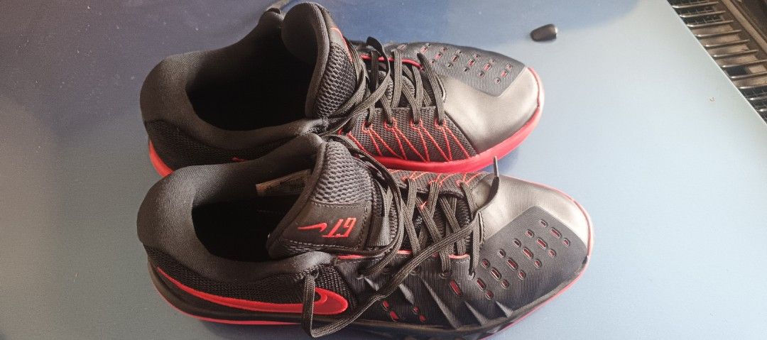 Original Nike GT Cut Academy 2 w/ box (Category: Sneakers) located in Rizal. Submitted by jdn0928 (Listing ID 1439476852, Image 1). Description: - Nike GT Cut basketball shoes - Color: Black upper with red accents and red sole - Lace-up closure - Condition: Good, with some sole wear USED ONCE ORIGINAL BOUGHT IN L@ZADA WITH PROOF MEETUP OR DELIVERY.