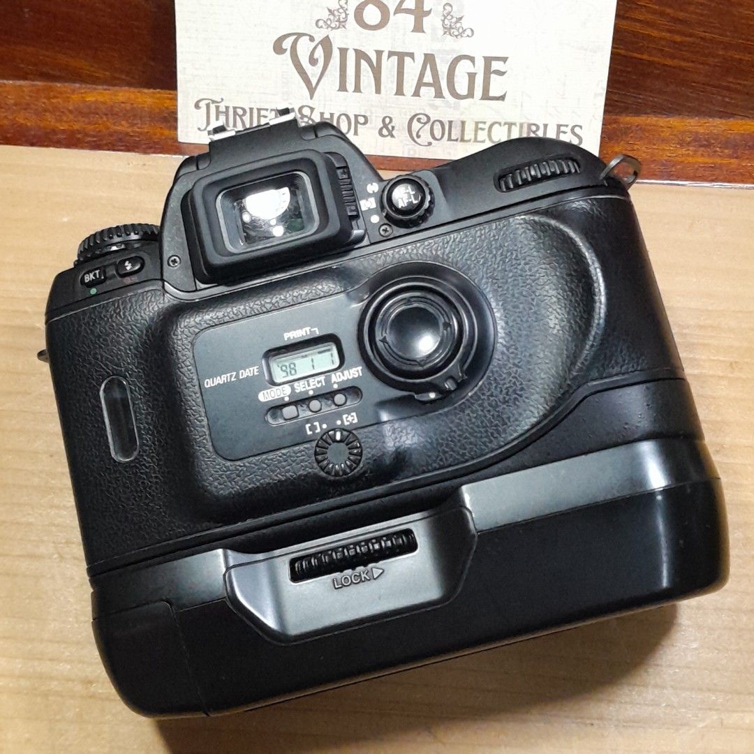 Nikon F80 (Category: Cameras) located in Las Pinas. Submitted by 84vintage (Listing ID 1439598725, Image 2). Description: Excellent tested working condition. For those who cannot justify an F100 buy. Clean and well kept item. Rare lens, see ebay solds for ideas. Serious inquiries only. Actual photos posted. Please examine them carefully as they are part of the description. --📌 MUST READ Before Dealing with us 📌-- ⚠️Price is posted. No lowballs 