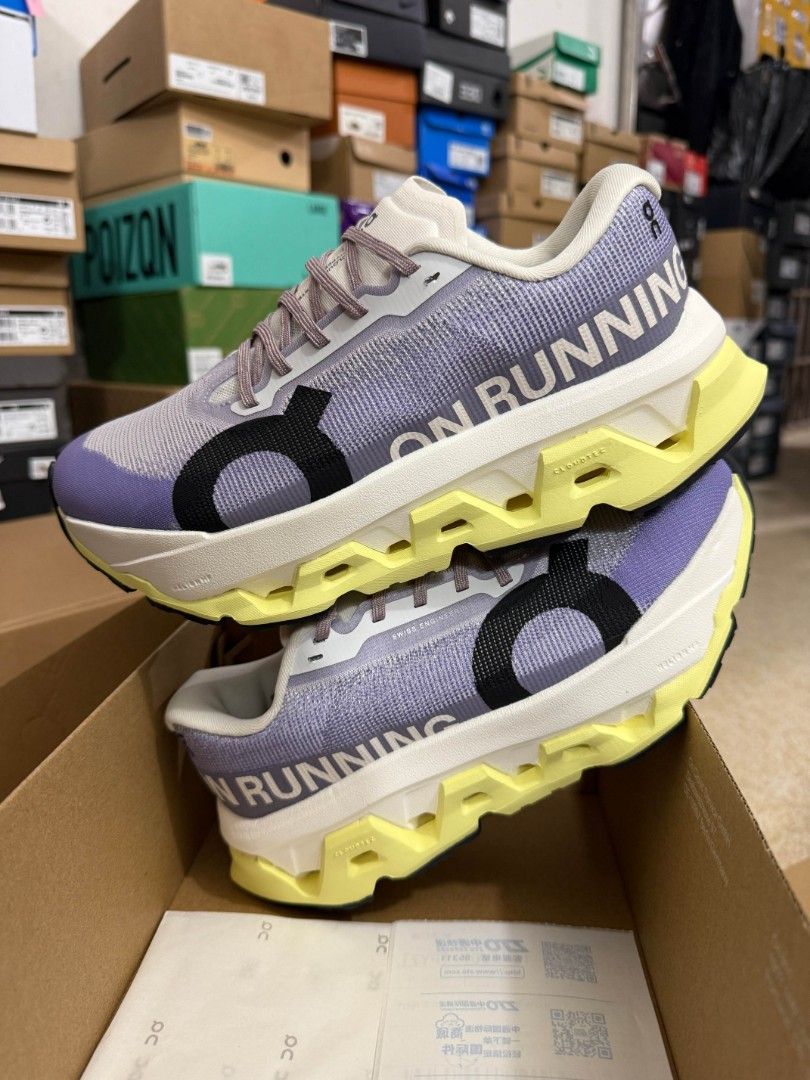 On Cloudmonster Hyper (Category: Sneakers) located in Kuala Lumpur. Submitted by khai.uasneakers (Listing ID 1439490254, Image 1). Description: ✅ Euro 36–45 Available (NO HALF SIZES) ✅ Shipping Covered (West Malaysia) 📦 Packed neatly before shipment. 📸 Original photos of the item. 📬 Message for more details. Ref: S36JED180FDR Ref: S41HL491500511.