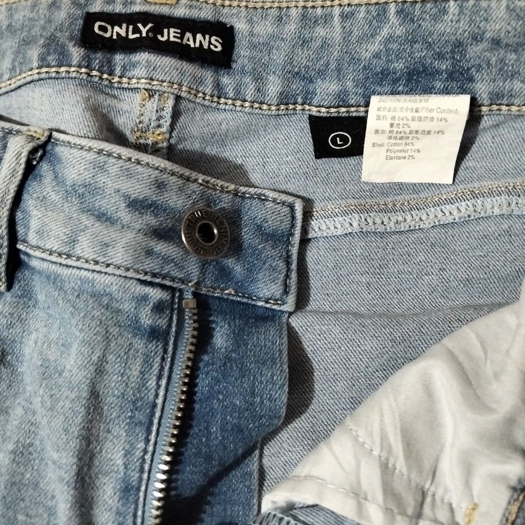 Only Jeans Size 28-30 (Category: Jeans) located in Bustos. Submitted by rosetp28 (Listing ID 1439473198, Image 2). Description: Only Jeans Size 28-30 Length: 37 inches 130 pesos GCash payment Free shipping fee Thanks po..