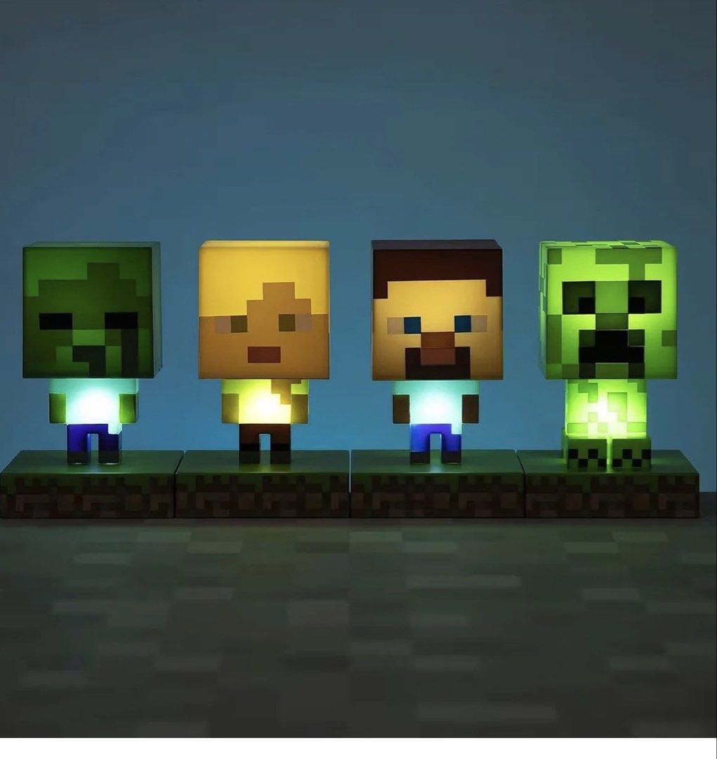 Paladone Minecraft Steve Light Icon Lights (#001 (Category: Lighting) located in Quezon City. Submitted by clostitchotaku100 (Listing ID 1439536961, Image 2). Description: .