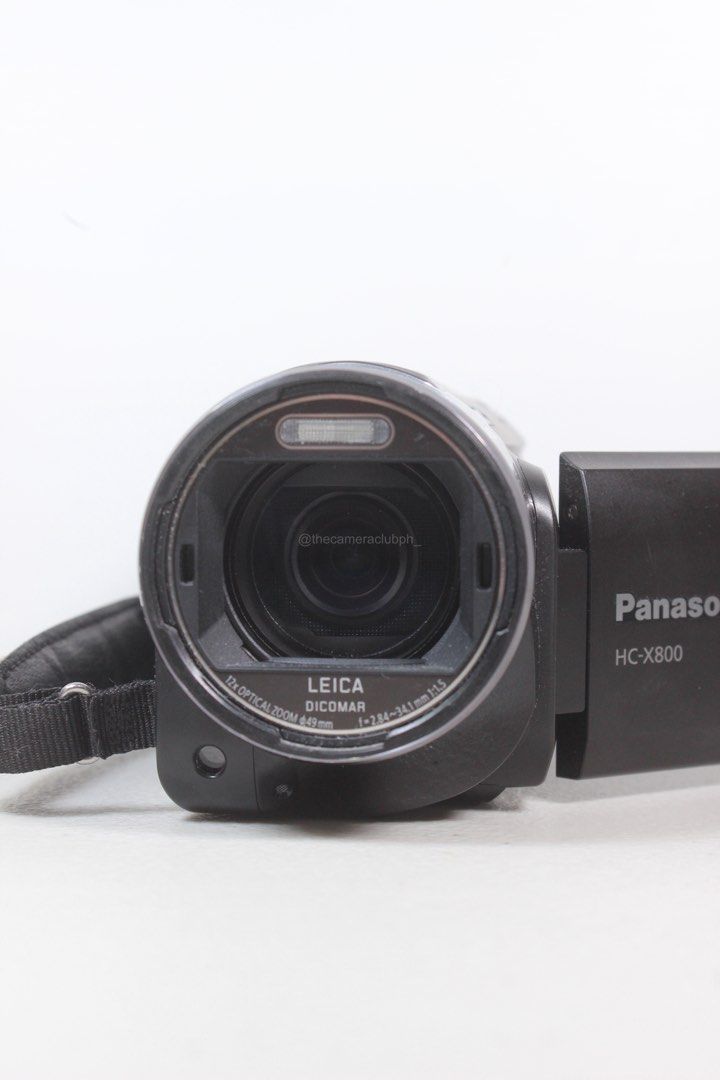 Panasonic HC-X800 Full HD 3MOS Camcorder (Category: Video Cameras) located in Tarlac. Submitted by thecouclub (Listing ID 1439465305, Image 3). Description: Panasonic HC-X800 Full HD 3MOS Camcorder READY TO USE! 𝙁𝙀𝘼𝙏𝙐𝙍𝙀𝙎 Optical Zoom: 12x Digital Zoom: 700x Screen Size: 3.0 in Connectivity: USB / HDMI / AV Recording Definition: Full HD 1080p Media Storage Type: SD/SDHC/SDXC Card Video Codec: AVCHD Audio Format: Dolby Digital 5.1ch Image S
