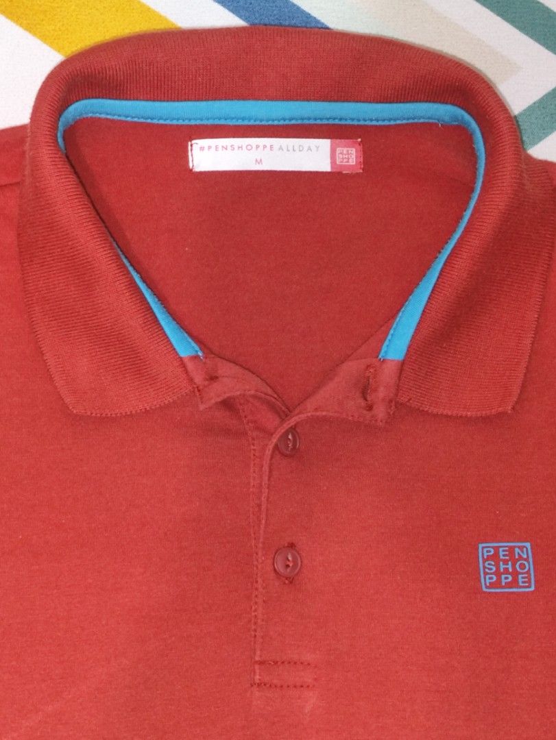 Penshoppe Red Polo Shirt Medium (Category: Tshirts & Polo Shirts ) located in Quezon City. Submitted by jerven_alonsabe (Listing ID 1439583171, Image 2). Description: ◼️ Size: M ◼️ Condition: Slightly used / Good condition. Clean with minimal wear as seen in photos. No stains, no holes. ◼️ Selling for: ₱450 Reason for Sale: Decluttering 🟥 Meetup Only Near E. Rodriguez Sr. / Cubao Gateway, QC. 🟥 Shipping via J&T or Lalamove (buyer pays shipping 