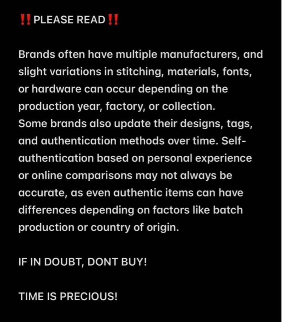 ‼️PLEASE READ‼️ (Category: Announcements) located in Taguig. Submitted by stuffitlikeitshot (Listing ID 1439575789, Image 1). Description: IF IN DOUBT, DON’T BUY! THANKS FOR CHECKING MY PAGE! 😍.