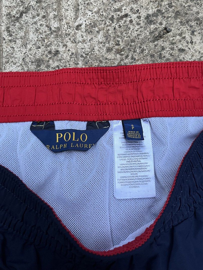Polo Ralph Lauren Nylon Short (Category: Shorts) located in Davao. Submitted by streetsight (Listing ID 1439544543, Image 2). Description: RALPH LAUREN NYLON SHORT🏇🏼 📌 EXCELLENT CONDITION SIZE SMALL WAIST 30-32 LENGTH 16 📍1500.