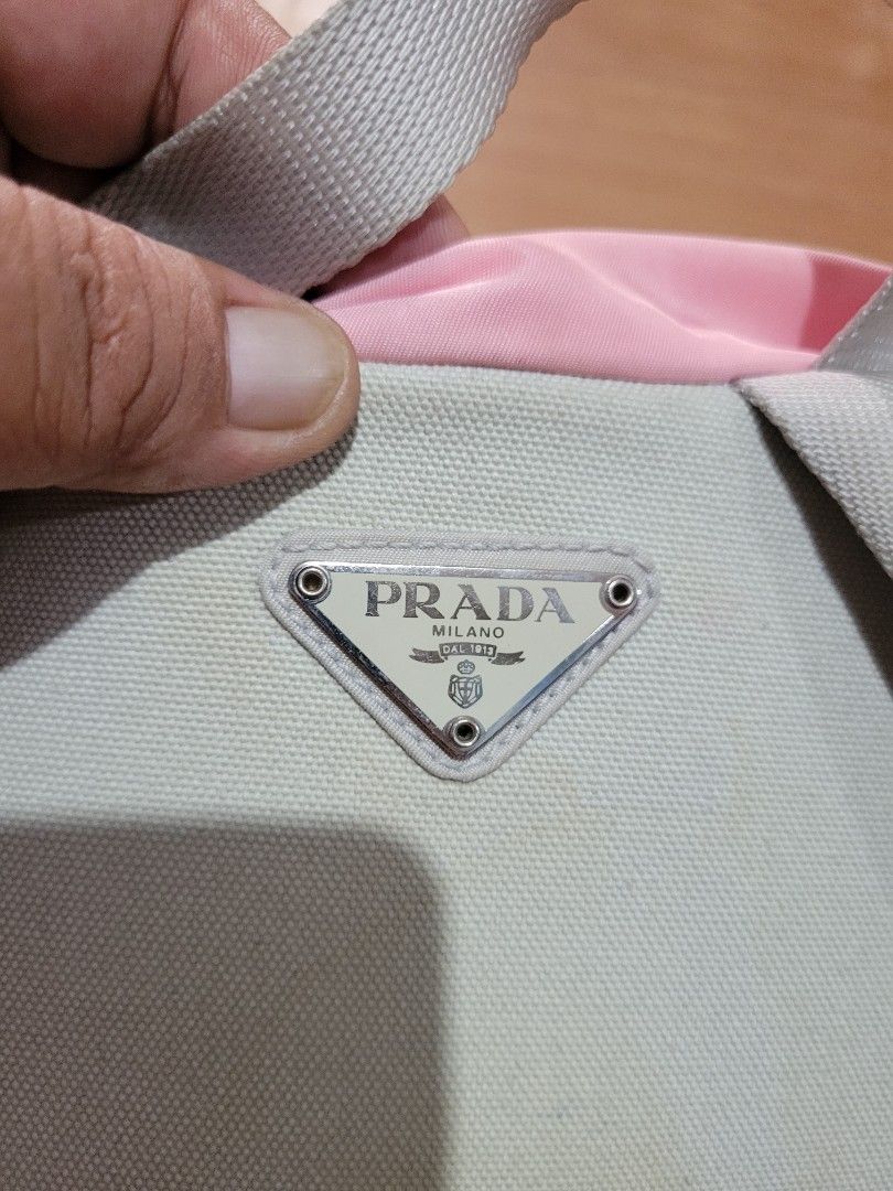 PRADA MINI BACKPACK IN BABY PINK (Category: Backpacks) located in Manila. Submitted by jay_zone13 (Listing ID 1439531420, Image 2). Description: WTS PRADA MINI BACKPACK IN BABY PINK AUTHENTIC RANK AB ISSUE:SEEN ON LAST PIC.PA BAG SPA MO NA LANG 8,000 ONLY PM OR CALL 09614052410.