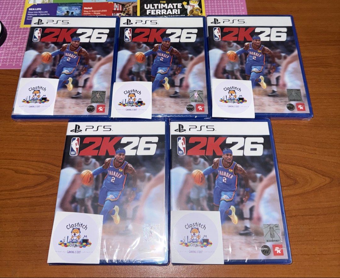 PS5 NBA 2k26 Sale! (Category: PlayStation) located in Quezon City. Submitted by clostitchotaku100 (Listing ID 1439478472, Image 1). Description: Brand new and Sealed.