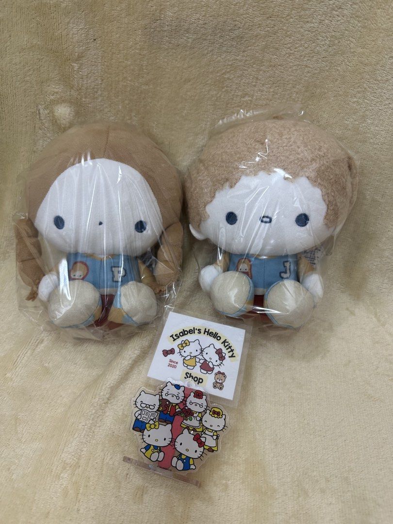 SANRIO PATTY AND JIMMY PLUSH (Category: Plushies & Soft Toys) located in Angeles City. Submitted by IsaCRSL (Listing ID 1439455833, Image 1). Description: Rare Patty and Jimmy medium plush approx 9 inches 100% original from Japan and 100% free shipping fee Brand new with papertag.