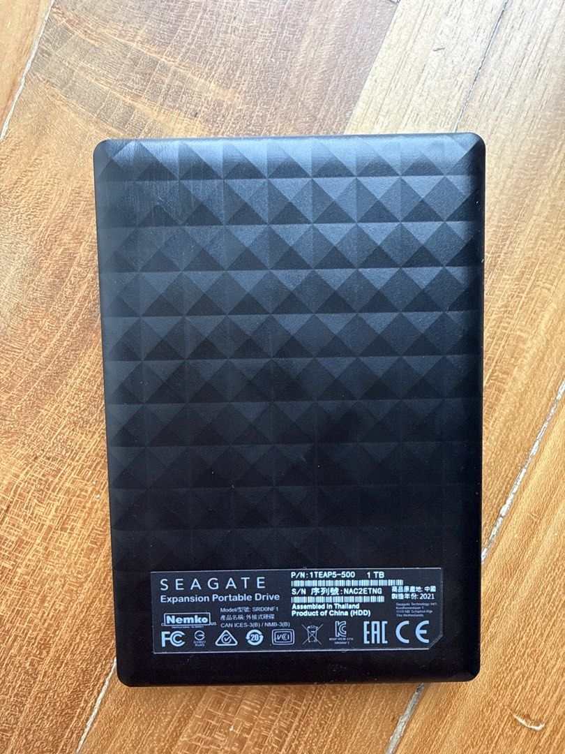 Seagate Expansion Portable Drive 1TB - Black461769990871470082