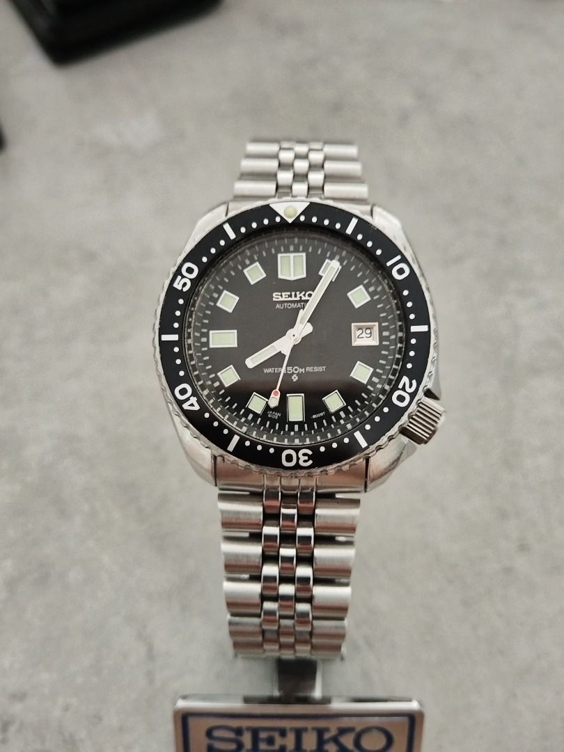Seiko 6309 7290 (Category: Men's Watches) located in San Juan City. Submitted by pdj9898 (Listing ID 1439421927, Image 1). Description: - SEIKO SLIM TURTLE 6309 7290 CASE AND MOVEMENT ORIGINAL - 6105 CAPTAIN WILLARD DIAL AND HAND SET - MOVEMENT CLEANED AND CALIBRATED - LONG POWER RESERVE - STRONG LUME - AM STAINLESS STEEL JUBILEE .