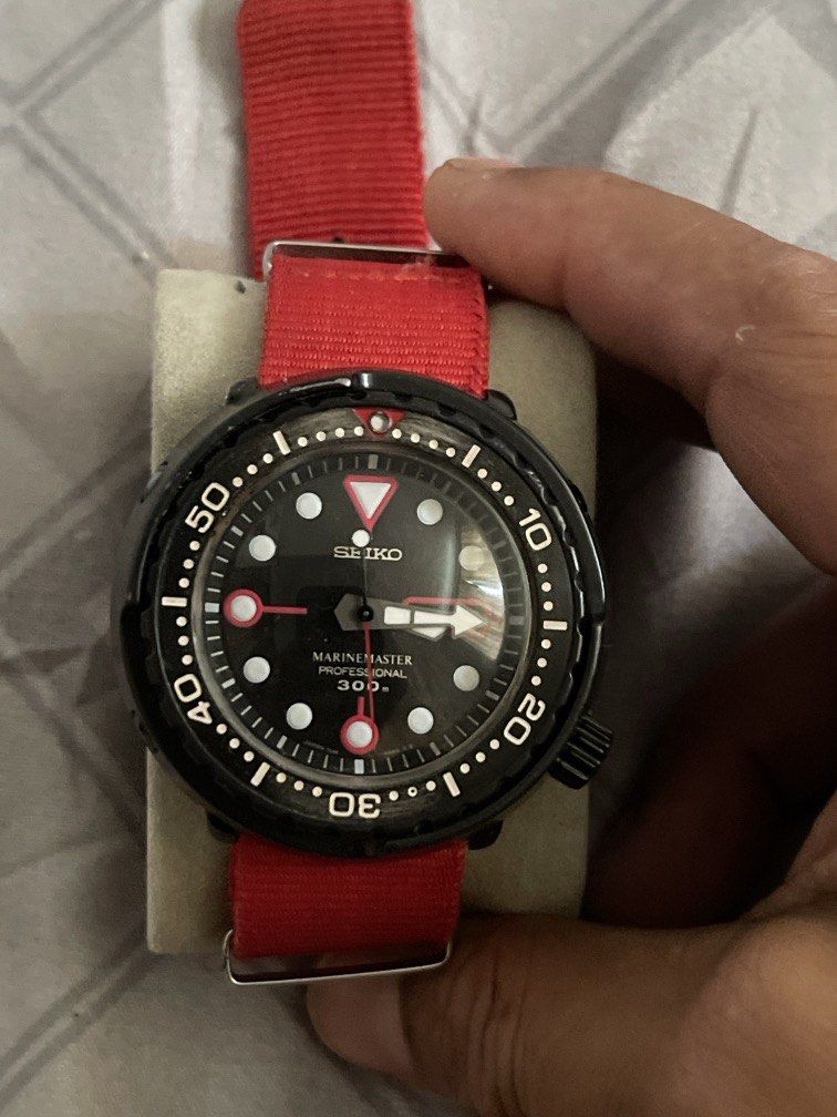 Seiko JDM Marine master (Category: Men's Watches) located in Cabanatuan. Submitted by the_secondhander (Listing ID 1424719094, Image 2). Description: 500 pcs only limited edition Golgo 13 No box and papers Good working condition Issue: scratches due to daily usage Faded bezel insert Overall condition 8/10 100% aunthentic JDM seiko.