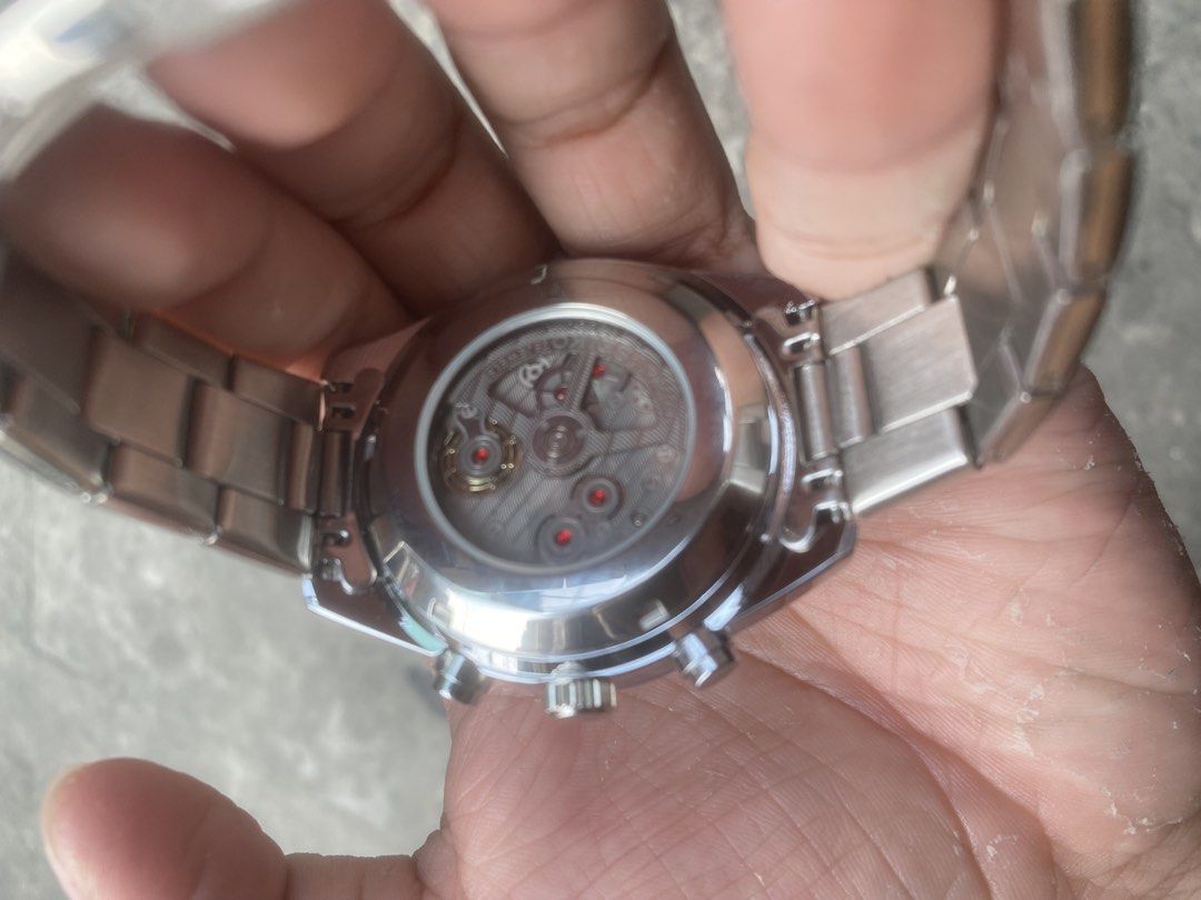 SEIKO PROSPEX PANDA (Category: Luxury Watches) located in Caloocan City. Submitted by grandpenguin-811b (Listing ID 1439455666, Image 3). Description: AUTOMATIC OPEN BACK HEAVY WEIGHT WT DATE WORKING AS NEW NO ISSUE.
