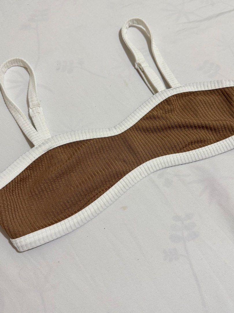 Shein Brown bikini top (Category: Others Tops) located in Quezon City. Submitted by steffo_declutters (Listing ID 1439421112, Image 2). Description: .