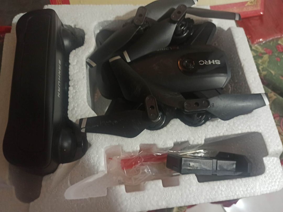 SHRC quadcopter drones (Category: Drones) located in Caloocan City. Submitted by remyetiennelebeau (Listing ID 1439518451, Image 2). Description: - SHRC quadcopter drone - Stylish black design - Includes remote control - Comes with accessories - Ready for immediate use pasay area.