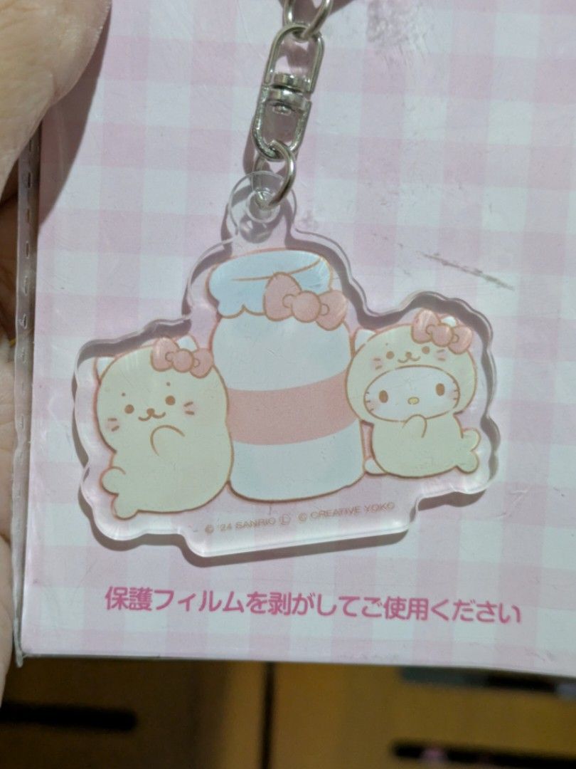 Sirotan x Sanrio Hello Kitty Acrylic Keychain (Category: Character Goods) located in Batangas. Submitted by mirajane._ (Listing ID 1439598877, Image 3). Description: Official Sirotan x Sanrio Hello Kitty Acrylic Keychain Anik Anik. 🤍 Authentic from Japan. 🤍 Still in its original plastic packaging. Actual photos posted. What you see is what you get. Please review the photos carefully for the actual condition. Pay as you order. No reservations. P